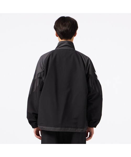 hummel(ヒュンメル)の「hummel/ヒュンメル H.FC ウーブンジャケット(ナイロンジャケット・レディース・グレー/ブルー/ブラック・L/XL/M)」の7枚目の写真