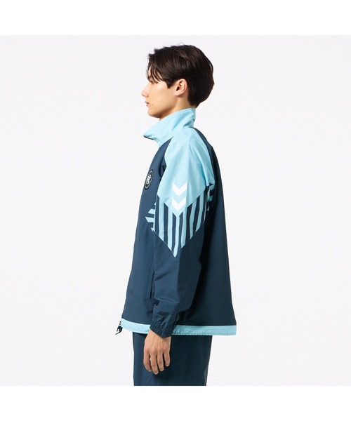 hummel(ヒュンメル)の「hummel/ヒュンメル H.FC ウーブンジャケット(ナイロンジャケット・レディース・グレー/ブルー/ブラック・L/XL/M)」の10枚目の写真