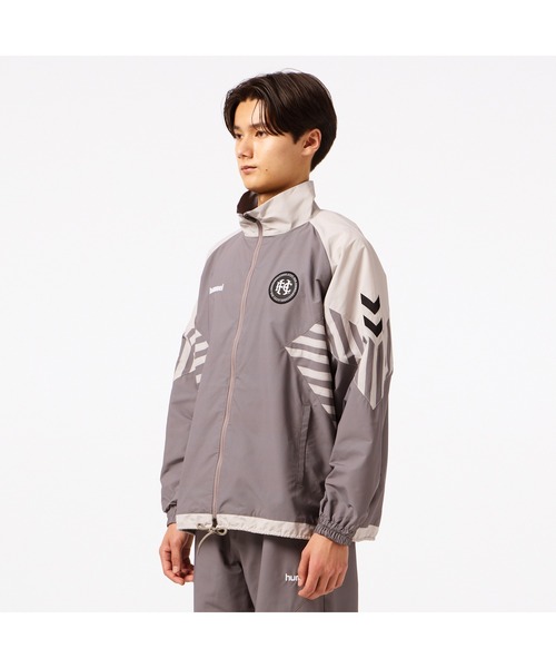 hummel(ヒュンメル)の「hummel/ヒュンメル H.FC ウーブンジャケット(ナイロンジャケット・レディース・グレー/ブルー/ブラック・L/XL/M)」の19枚目の写真