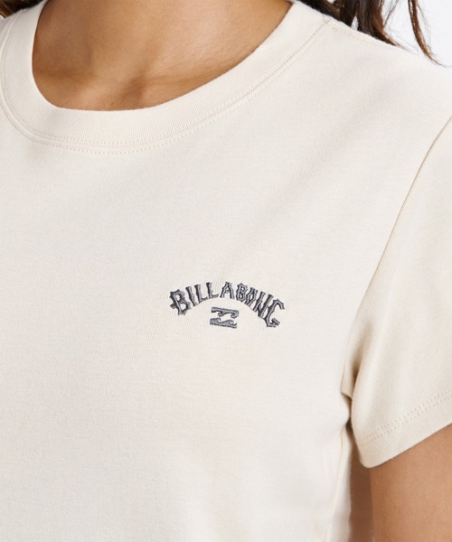 BILLABONG(ビラボン)の「BILLABONG/ビラボン レディース 半袖 Tシャツ ARCH LOGO BABY FIT TEE BG013225(Tシャツ/カットソー・レディース・スミクロ/ピンク/ブルー/オフホワイト・L/M)」の6枚目の写真
