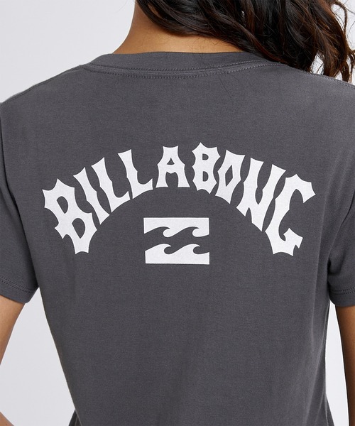 BILLABONG(ビラボン)の「BILLABONG/ビラボン レディース 半袖 Tシャツ ARCH LOGO BABY FIT TEE BG013225(Tシャツ/カットソー・レディース・スミクロ/ピンク/ブルー/オフホワイト・L/M)」の10枚目の写真