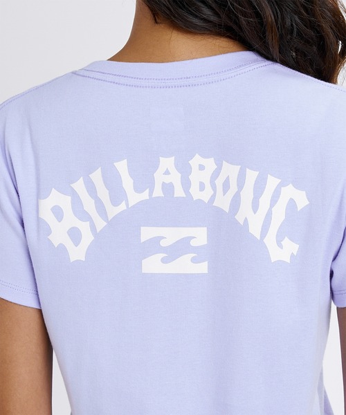 BILLABONG(ビラボン)の「BILLABONG/ビラボン レディース 半袖 Tシャツ ARCH LOGO BABY FIT TEE BG013225(Tシャツ/カットソー・レディース・スミクロ/ピンク/ブルー/オフホワイト・L/M)」の15枚目の写真