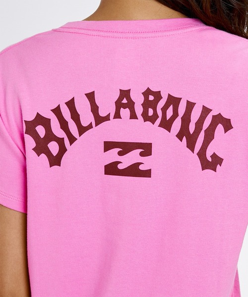 BILLABONG(ビラボン)の「BILLABONG/ビラボン レディース 半袖 Tシャツ ARCH LOGO BABY FIT TEE BG013225(Tシャツ/カットソー・レディース・スミクロ/ピンク/ブルー/オフホワイト・L/M)」の18枚目の写真