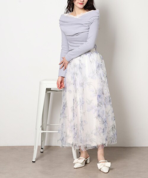 ESPERANZA（エスペランサ）の「BIGリボン2WAYミュール（サンダル・レディース・アイボリー系2/ブルー系2/ブラック系2・LL/L/M/S）」の22枚目の写真