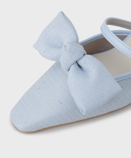 ESPERANZA（エスペランサ）の「BIGリボン2WAYミュール（サンダル・レディース・アイボリー系2/ブルー系2/ブラック系2・LL/L/M/S）」の14枚目の写真