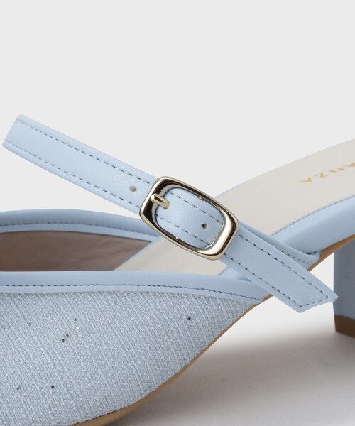 ESPERANZA（エスペランサ）の「BIGリボン2WAYミュール（サンダル・レディース・アイボリー系2/ブルー系2/ブラック系2・LL/L/M/S）」の15枚目の写真