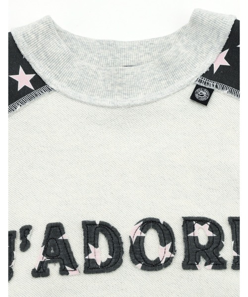 Little sunny bite(リトルサニーバイト)の「/Little Sunny Bite/sweat top(スウェット・レディース・ヘザーグレー/ブラック/グレー・MEDIUM/SMALL)」の19枚目の写真