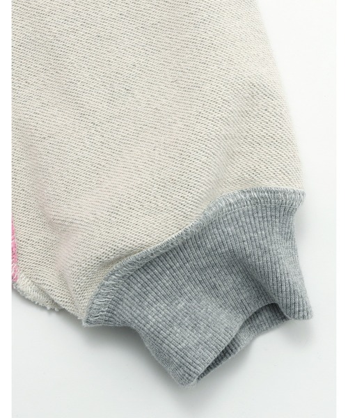 Little sunny bite(リトルサニーバイト)の「/Little Sunny Bite/sweat top(スウェット・レディース・ヘザーグレー/ブラック/グレー・MEDIUM/SMALL)」の15枚目の写真