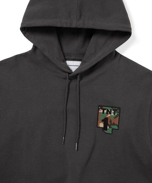 thisisneverthat(ディスイズネバーザット)の「TNT1 Hoodie(パーカー・メンズ・ヘザーグレー/チャコール・L/M/S/XL)」の5枚目の写真