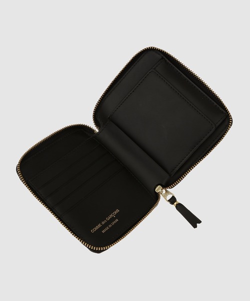 Wallet COMME des GARCONS（ウォレットコム デギャルソン）の「【BIG BOW】ZIP WALLET（財布・メンズ・ブラック/レッド・ONE SIZE）」の4枚目の写真