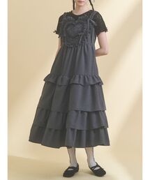 merry jenny | Heartティアードワンピース(ワンピース)