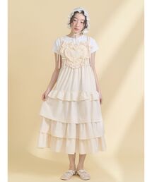 Heartティアードワンピース