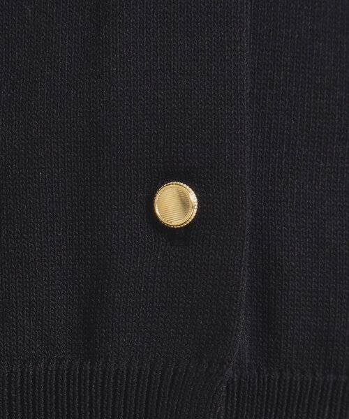 ITS'DEMO（イッツデモ）の「【縮みに強いタフニット】クルーカーディガン（カーディガン/ボレロ・レディース・ライトイエロー系/ピンク系/ピンク/ブラック/ブルー/オフホワイト・00）」の17枚目の写真