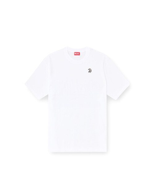 DIESEL(ディーゼル)の「メンズ Tシャツ T-BOGGY-V2(Tシャツ/カットソー・メンズ・ブラック/ホワイト・XXX-LARGE/LARGE/MEDIUM/SMALL/XX-LARGE/X-LARGE/X-SMALL)」の5枚目の写真