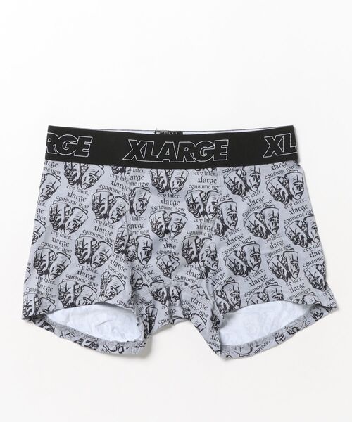 XLARGE（エクストララージ）の「XLARGE / XL Tow mask / 81636600（ボクサーパンツ・メンズ・インディゴブルー/グレー・MEDIUM/LARGE/X-LARGE）」の2枚目の写真