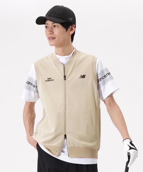 new balance ゴルフ ベスト サイズ1 ベージュ セール】New Balance Golf｜ニューバランスゴルフのベスト（ベージュ系