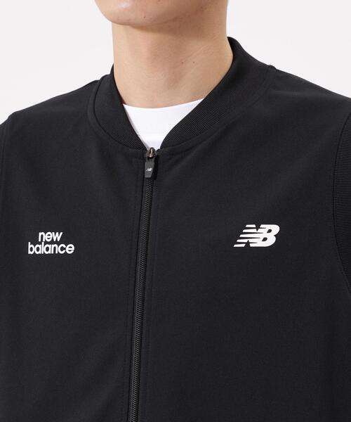 New Balance Golf(ニューバランスゴルフ)の「【new balance golf】【直営店舗限定】スウェット フルジップ ベスト (MENS)(ベスト・メンズ・ブラック/ベージュ系その他・MEDIUM/LARGE/X-LARGE)」の9枚目の写真