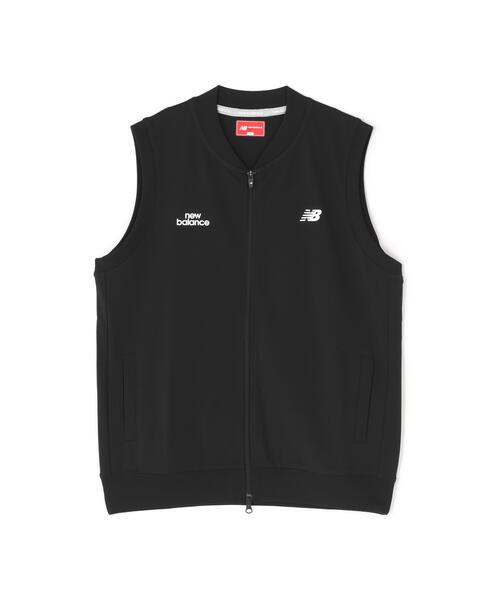 New Balance Golf(ニューバランスゴルフ)の「【new balance golf】【直営店舗限定】スウェット フルジップ ベスト (MENS)(ベスト・メンズ・ブラック/ベージュ系その他・MEDIUM/LARGE/X-LARGE)」の12枚目の写真