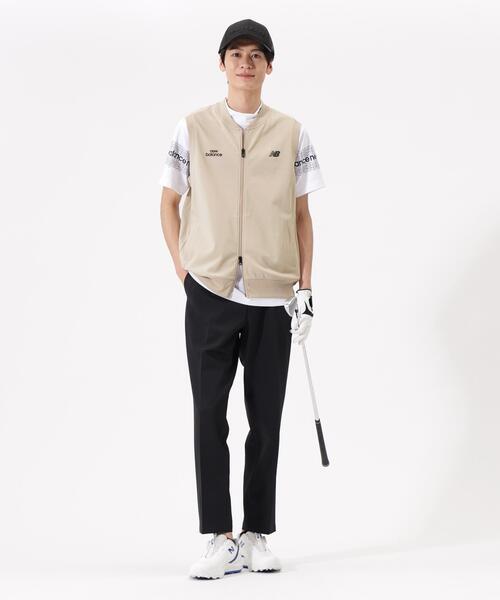 New Balance Golf(ニューバランスゴルフ)の「【new balance golf】【直営店舗限定】スウェット フルジップ ベスト (MENS)(ベスト・メンズ・ブラック/ベージュ系その他・MEDIUM/LARGE/X-LARGE)」の18枚目の写真