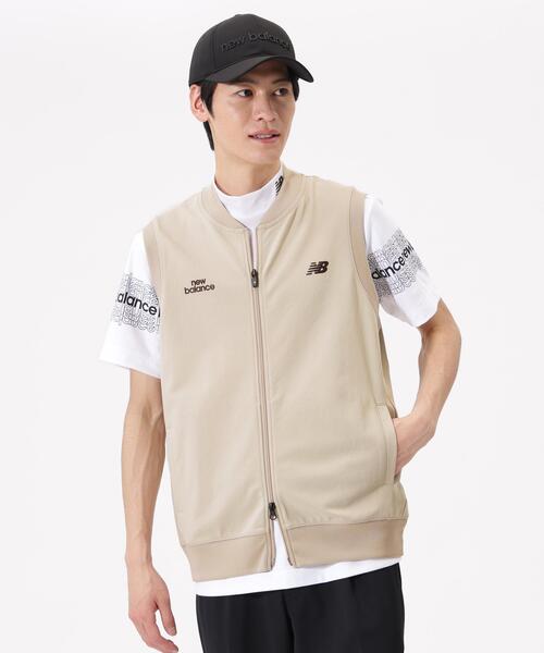 New Balance Golf(ニューバランスゴルフ)の「【new balance golf】【直営店舗限定】スウェット フルジップ ベスト (MENS)(ベスト・メンズ・ブラック/ベージュ系その他・MEDIUM/LARGE/X-LARGE)」の19枚目の写真