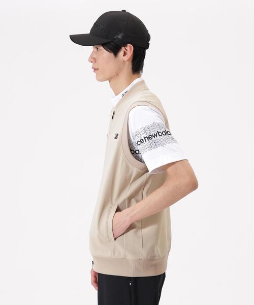 New Balance Golf(ニューバランスゴルフ)の「【new balance golf】【直営店舗限定】スウェット フルジップ ベスト (MENS)(ベスト・メンズ・ブラック/ベージュ系その他・MEDIUM/LARGE/X-LARGE)」の20枚目の写真