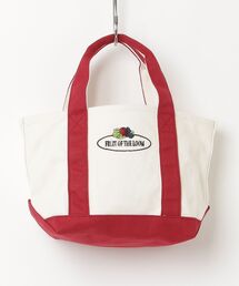 FRUIT CAKE（フルーツケイク）の「【FRUIT OF THE LOOM/フルーツオブザルーム】OLD LOGO CANVAS LUNCH TOTE BAG  81739700（トートバッグ）」