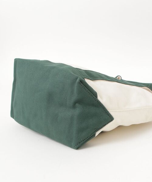 FRUIT OF THE LOOM(フルーツオブザルーム)の「【FRUIT OF THE LOOM/フルーツオブザルーム】OLD LOGO CANVAS LUNCH TOTE BAG 81739700(トートバッグ・メンズ・グリーン/レッド/ブラック/ネイビー・FREE)」の6枚目の写真