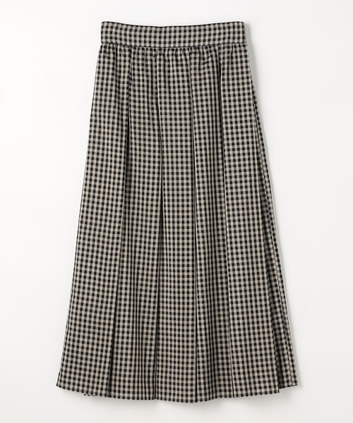 COMME CA(コムサ)の「先染めシアーチェック タックスカート(スカート・レディース・ベージュ系その他/ブラック系その他・7号/11号/9号)」の13枚目の写真
