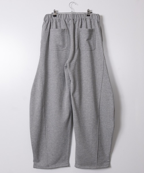 JOHN'S CLOSET（ジョンズクローゼット）の「【13】スウェット バルーンシルエットカーブパンツ/アラジンパンツ（スウェットパンツ・メンズ・グレー/ブラック・LARGE/MEDIUM）」の19枚目の写真