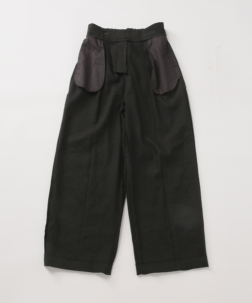 journal standard L'essage（ジャーナルスタンダードレサージュ）の「LINEN 2タックパンツ（その他パンツ・レディース・カーキ/ブラック/アイボリー・36/38）」の11枚目の写真