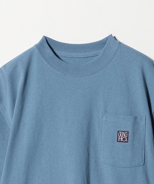 GUNG HO(ガンホー)の「【別注】<GUNG HO>ポケット Tシャツ / キッズ 140cm―150cm(Tシャツ/カットソー・キッズ・ライトグレー/ダークグレー/コバルトブルー・150cm/140cm)」の7枚目の写真