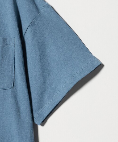 GUNG HO(ガンホー)の「【別注】<GUNG HO>ポケット Tシャツ / キッズ 140cm―150cm(Tシャツ/カットソー・キッズ・ライトグレー/ダークグレー/コバルトブルー・150cm/140cm)」の8枚目の写真