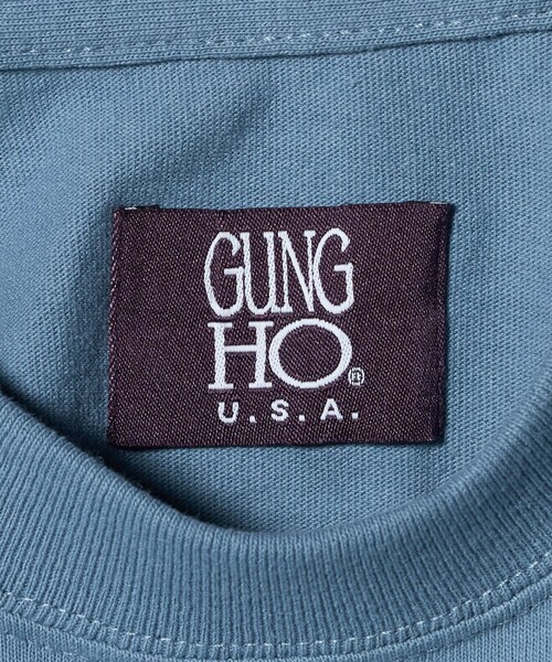 GUNG HO(ガンホー)の「【別注】<GUNG HO>ポケット Tシャツ / キッズ 140cm―150cm(Tシャツ/カットソー・キッズ・ライトグレー/ダークグレー/コバルトブルー・150cm/140cm)」の16枚目の写真