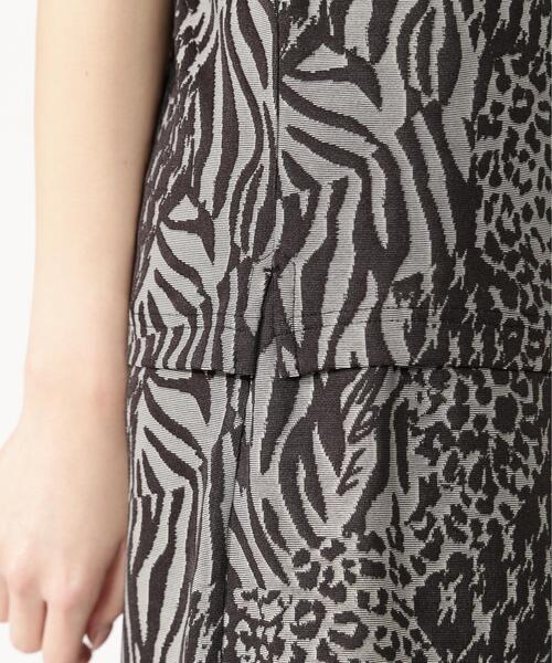 MASTER BUNNY EDITION（マスターバニーエディション）の「【MASTER BUNNY EDITION】千鳥ジャガード（ポロシャツ・レディース・ブラック/グレー/ベージュ・MEDIUM/LARGE/SMALL）」の11枚目の写真