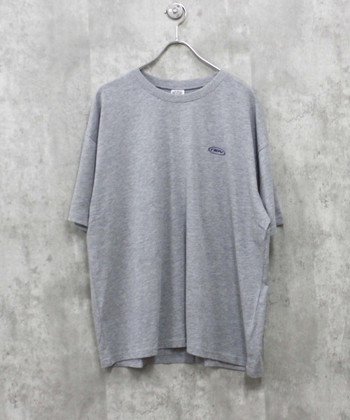 NEV(ネブ)の「【NEV】オーバーサイズ バックプリント Tシャツ(Tシャツ/カットソー・メンズ・ネイビー/ブルー系その他/チャコール/ホワイト系その他/グレー系その他/オフホワイト/杢グレー/ダークグリーン・L/M/XL)」の15枚目の写真