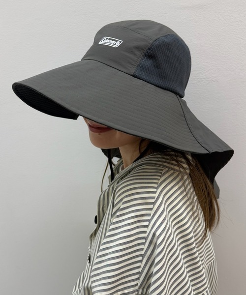 COLEMAN（コールマン）の「【Coleman】サンシェード付きジェットハット 187-0265（ハット・レディース・ライトベージュ/チャコールグレー・FREE）」の18枚目の写真