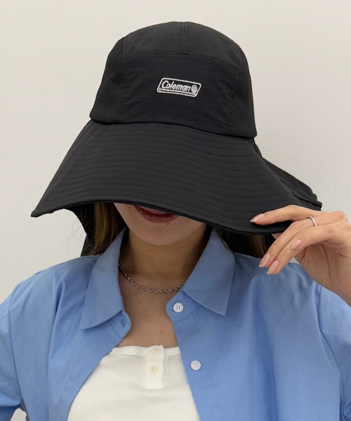 COLEMAN（コールマン）の「【Coleman】サンシェード付きジェットハット 187-0265（ハット・レディース・ライトベージュ/チャコールグレー・FREE）」の12枚目の写真