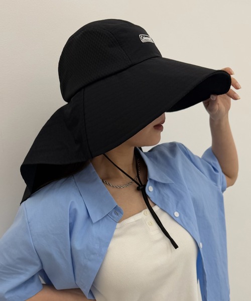 COLEMAN（コールマン）の「【Coleman】サンシェード付きジェットハット 187-0265（ハット・レディース・ライトベージュ/チャコールグレー・FREE）」の11枚目の写真