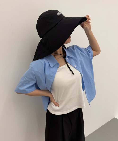 COLEMAN（コールマン）の「【Coleman】サンシェード付きジェットハット 187-0265（ハット・レディース・ライトベージュ/チャコールグレー・FREE）」の15枚目の写真