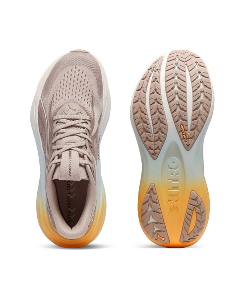 PUMA(プーマ)の「PUMA プーマ メンズ マグマックス ニトロ 2 RC ランニングシューズ(スニーカー・メンズ・ピンクベージュ・26.0cm/25.5cm/26.5cm/28.0cm/27.5cm/27.0cm)」の4枚目の写真