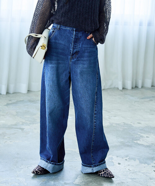 FREAK'S STORE（フリークスストア）の「シンチバックデニムパンツ