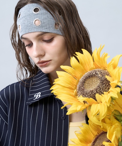 BENUA(ベヌア)の「Striped short sleeve shirt 一 ストライプ半袖シャツ -(シャツ/ブラウス・メンズ・ホワイト/ネイビー・FREE)」の6枚目の写真