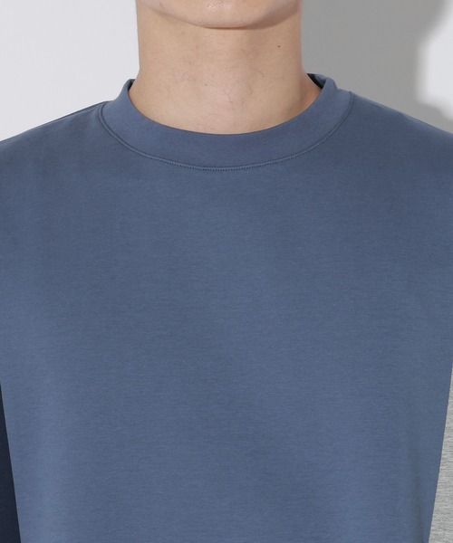 LAKOLE（ラコレ）の「アシンメトリーパネルＴ / 665194（Tシャツ/カットソー・メンズ・ホワイト/ブルー/ブラック・LARGE/MEDIUM）」の17枚目の写真