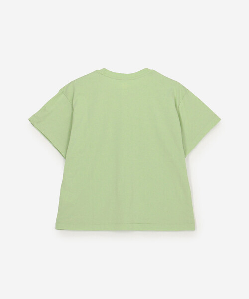 DANTON(ダントン)の「DANTON | クルーネックTシャツ SOLID WOMEN(Tシャツ/カットソー・レディース・ベージュ系その他/ホワイト/ライトグリーン・M/S)」の5枚目の写真