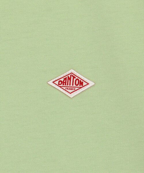 DANTON(ダントン)の「DANTON | クルーネックTシャツ SOLID WOMEN(Tシャツ/カットソー・レディース・ベージュ系その他/ホワイト/ライトグリーン・M/S)」の9枚目の写真