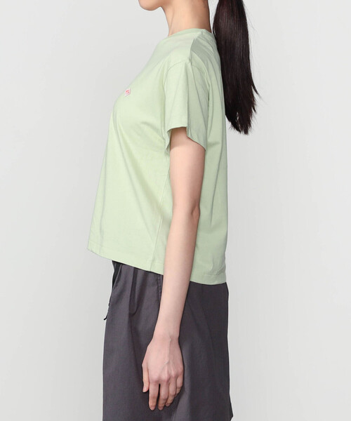 DANTON(ダントン)の「DANTON | クルーネックTシャツ SOLID WOMEN(Tシャツ/カットソー・レディース・ベージュ系その他/ホワイト/ライトグリーン・M/S)」の11枚目の写真