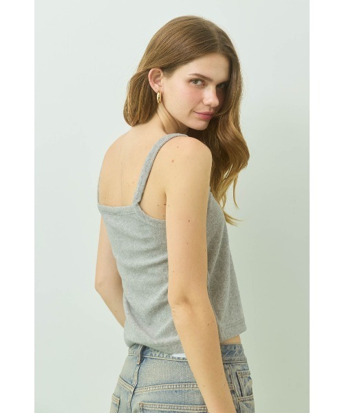 ALEXIA STAM（アリシアスタン）の「Terry Cloth Camisole /パイル地 キャミソール（キャミソール・レディース・ホワイト/ブラウン/グレー・L/M/S）」の10枚目の写真