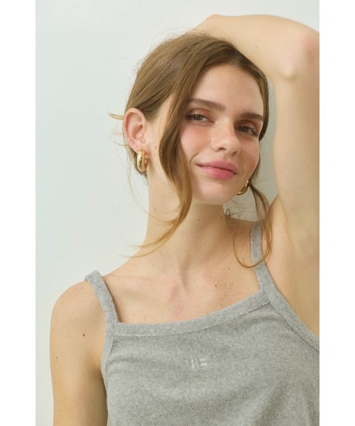 ALEXIA STAM（アリシアスタン）の「Terry Cloth Camisole /パイル地 キャミソール（キャミソール・レディース・ホワイト/ブラウン/グレー・L/M/S）」の13枚目の写真