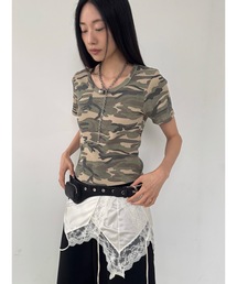 【DIDOT.】ワッフルカモフラT