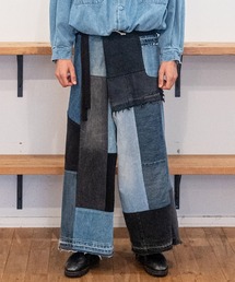 masterkey（マスターキー）の「mp15029- RE- CLOAK-PT リメイクラップワイドパンツ(MK27A-P-15)（その他パンツ）」